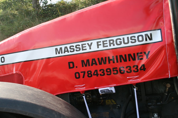 Massey Ferguson tractor cover